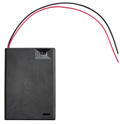 [FLY-3AA] 3 x AA Battery Pack With 15cm Wire leads and On/Off Switch