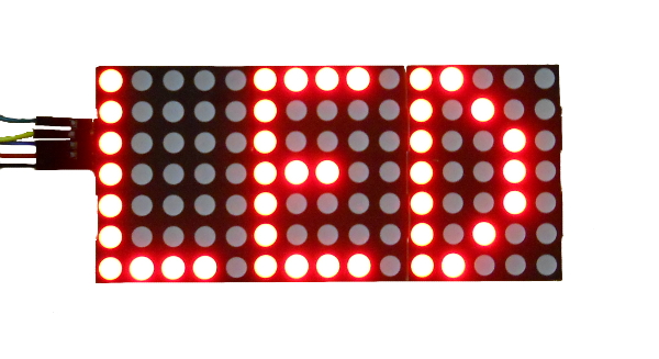 Programmable 5 x 7 Modular LED Matrix Display