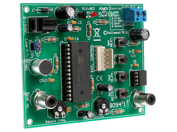 Extended record / playback module (8 minutes) (Assembled)