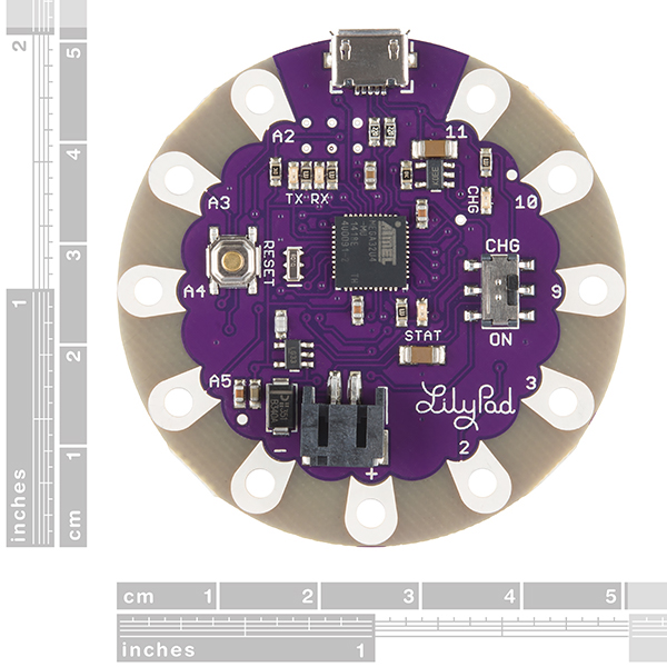 SparkFun LilyPad Arduino USB 32U4 (DEV-12049), photo 2