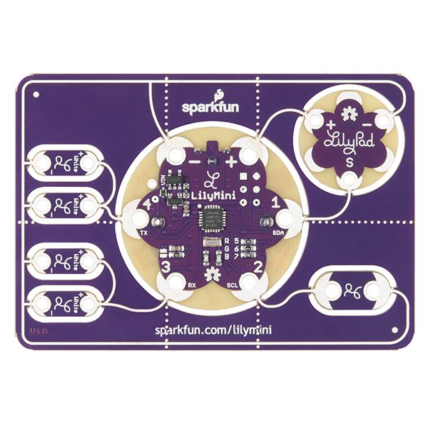 SparkFun LilyPad LilyMini ProtoSnap (DEV-14063), photo 2