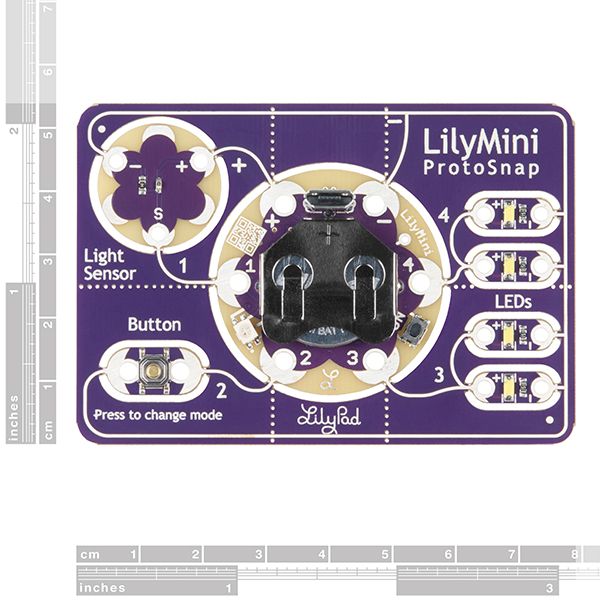 SparkFun LilyPad LilyMini ProtoSnap (DEV-14063), photo 3