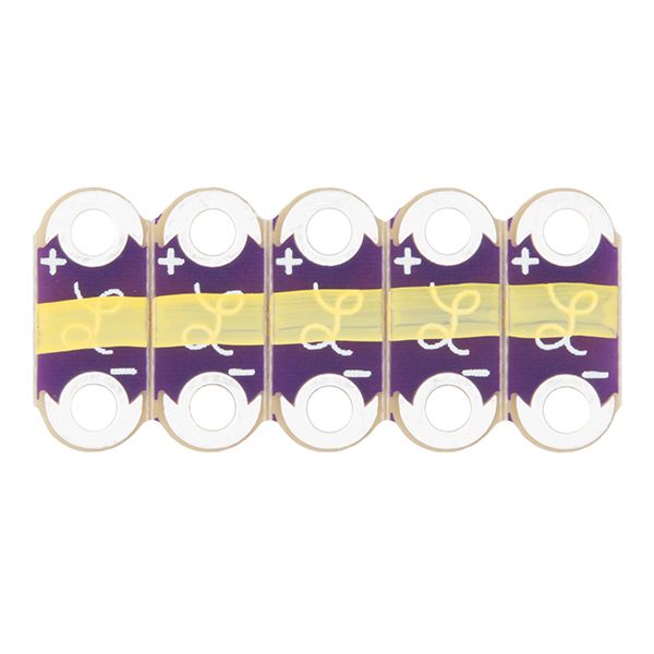 SparkFun LilyPad LED Yellow 5-Pack Snap (DEV-14014), photo 3