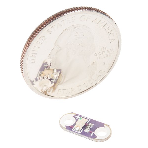 SparkFun LilyPad LED Yellow 5-Pack Snap (DEV-14014), photo 4