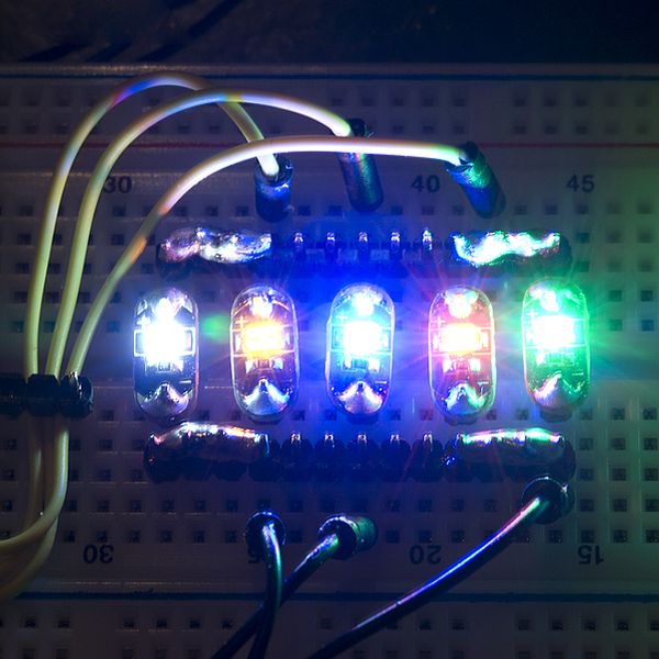 SparkFun LilyPad LED Yellow 5-Pack Snap (DEV-14014), photo 5