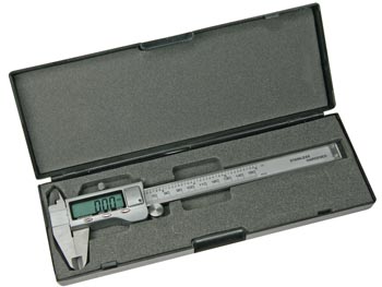 DIGITAL CALIPER WITH LARGE SCREEN - 6" - 0.0005"