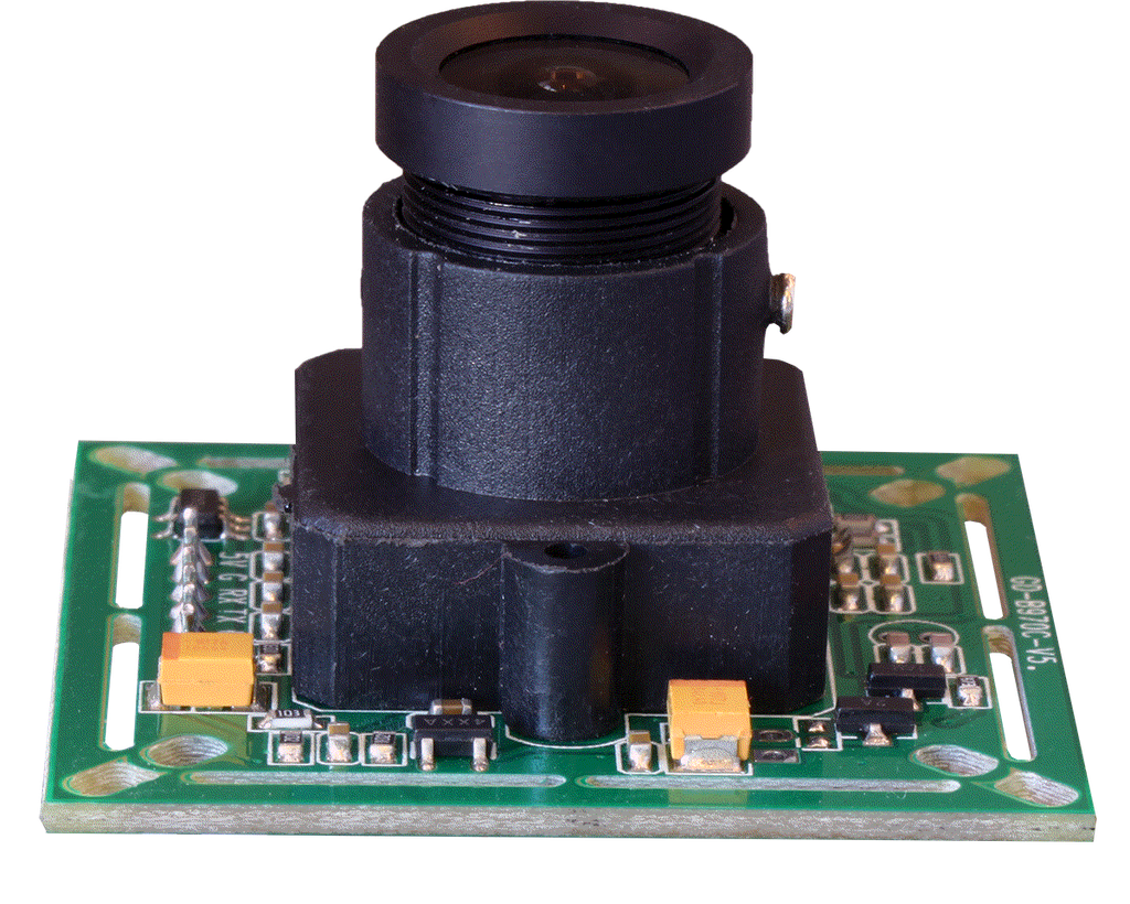 C429-L28 JPEG Compression VGA Camera Module WITH IR-CUT filter mounted on sensor & 2.8mm lens