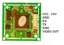 C429-L28 JPEG Compression VGA Camera Module WITH IR-CUT filter mounted on sensor & 2.8mm lens