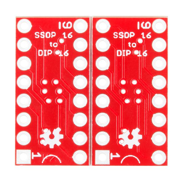 SparkFun 16-Pin SSOP to DIP Adapter (BOB-13994), photo 2