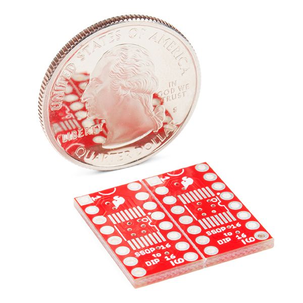 SparkFun 16-Pin SSOP to DIP Adapter (BOB-13994), photo 6