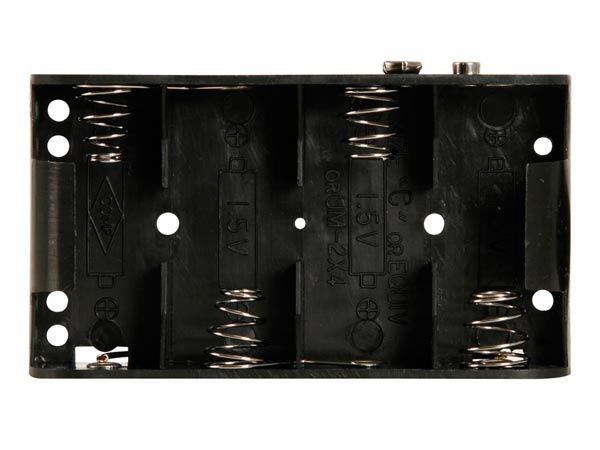 Velleman 4x C-Cell Holder Snap Terminals (BH243B), photo 2