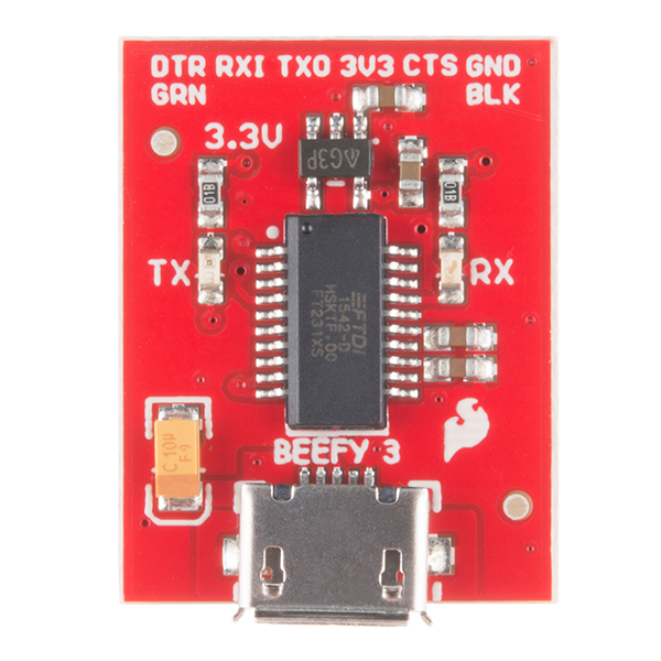 SparkFun Beefy 3 FTDI Basic Breakout (DEV-13746), photo 2