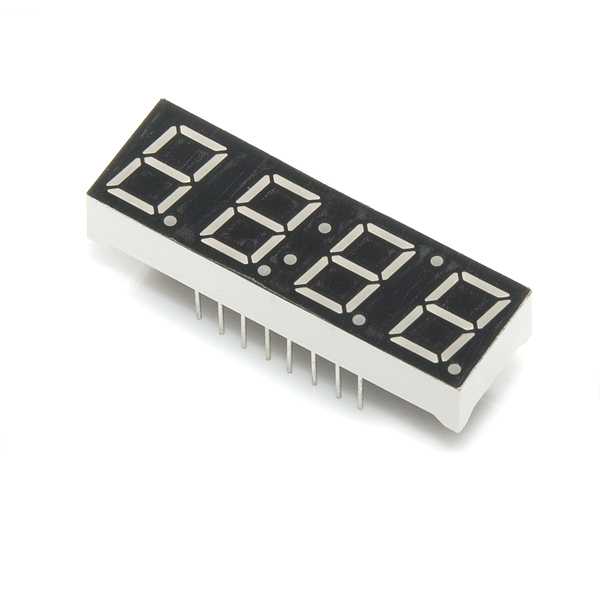 7-Segment Display - 4-Digit (Red)