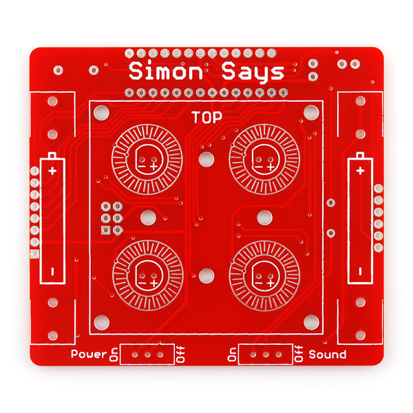 SparkFun Simon Says - Through-Hole Soldering Kit