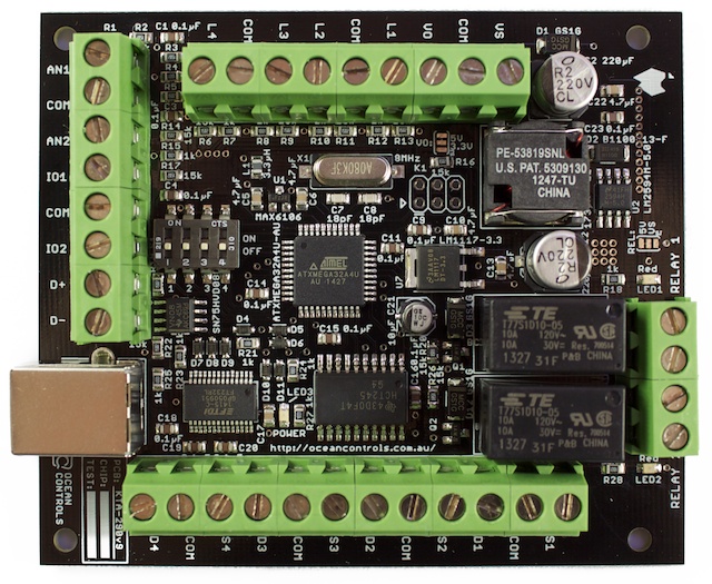 USB Serial Stepper Motor Controller