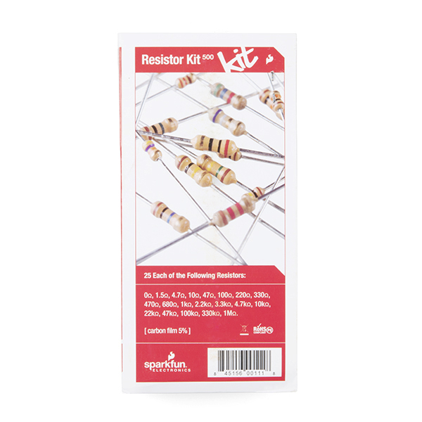 Resistor Kit - 1/4W (500 total)