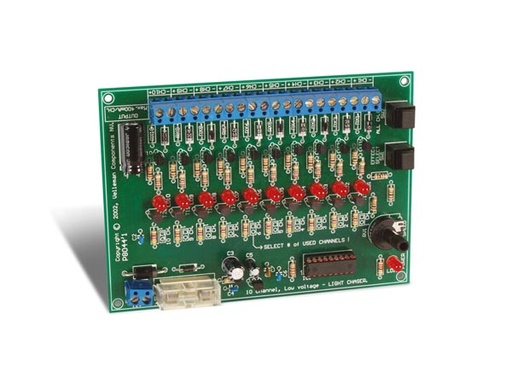 10-Channel 12VDC Light Effect Generator (Assembled &amp; Tested)
