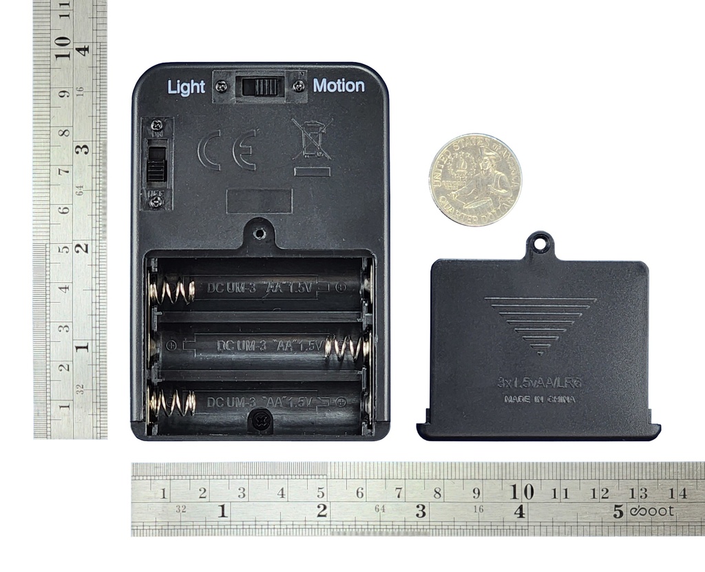 300 Second USB Recording Module with MOTION SENSOR and Black Enclosure 2