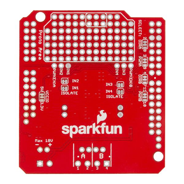 SparkFun Ardumoto - Motor Driver Shield