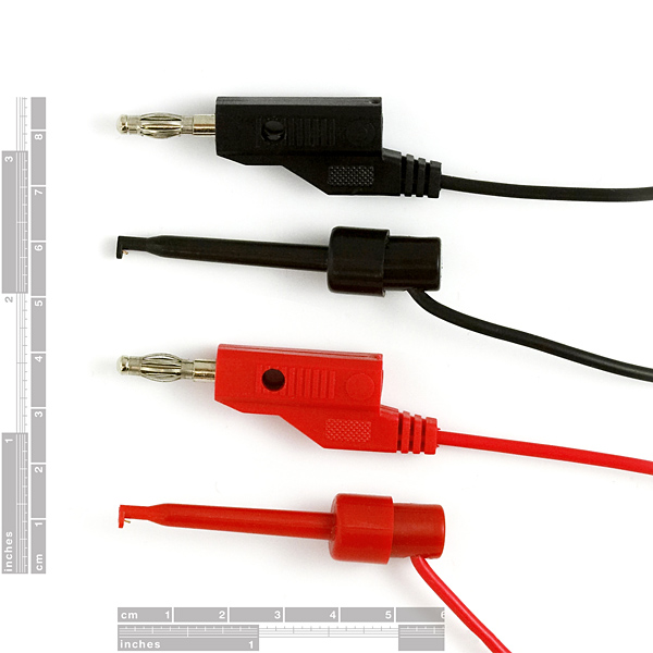 Banana to IC Hook Cables