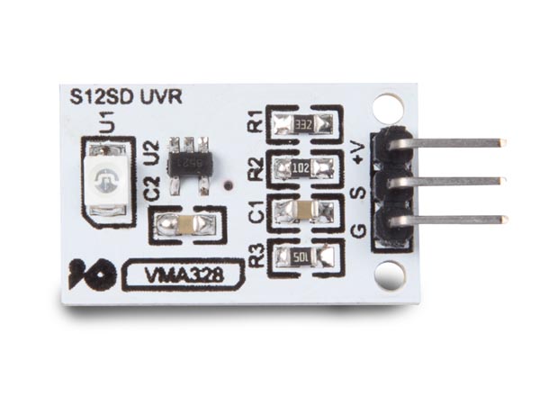 Velleman GUVA-S12SD UV Light Sensor (WPSE328), photo 2