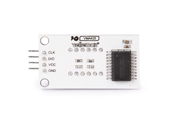 4-Digit Display w/ Driver Module (TM1637 Driver)