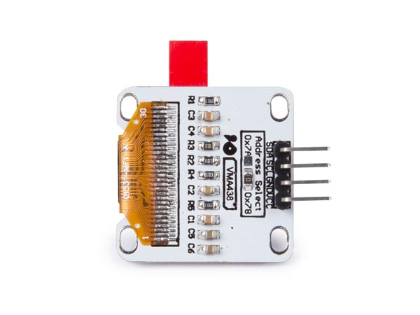 0.96 Inch OLED Screen w/ I2C for Arduino ®