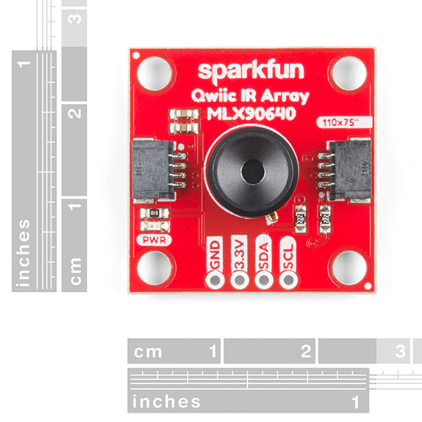 SparkFun IR Array Breakout - 110 Degree FOV, MLX90640 (Qwiic)