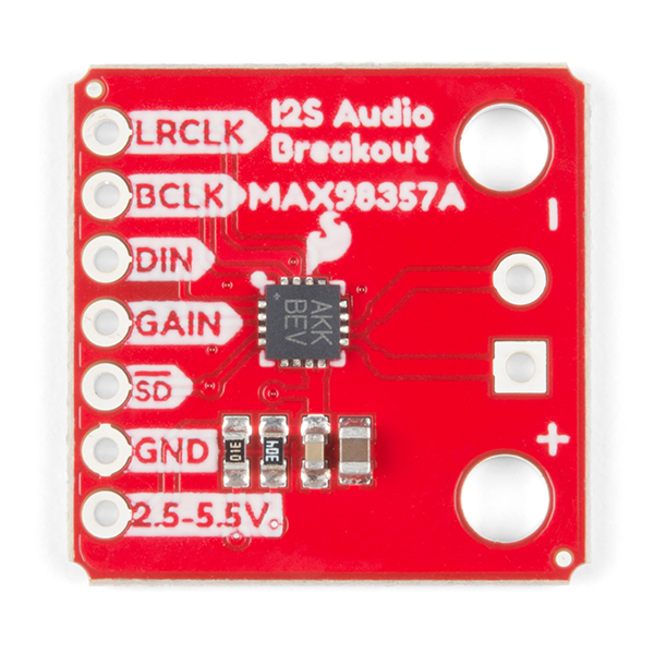SparkFun I2S Audio Breakout MAX98357A (DEV-14809), photo 2
