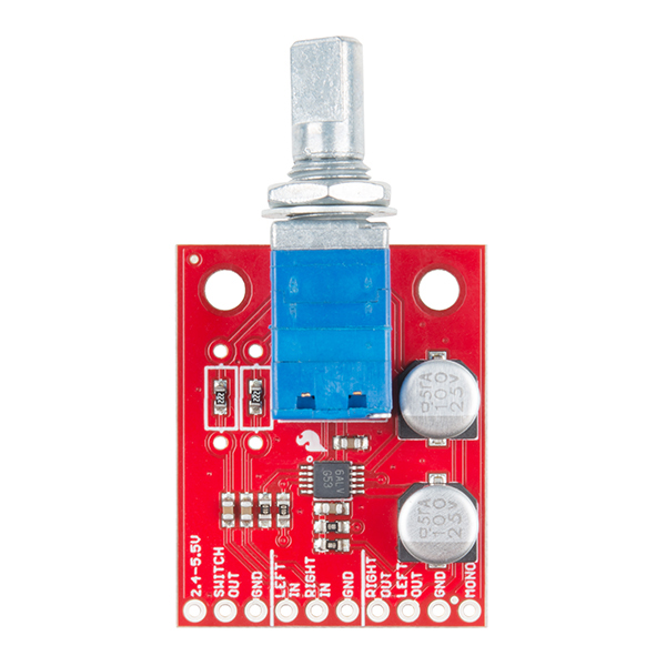 SparkFun Noisy Cricket Stereo Amplifier 1.5W (DEV-14475), photo 3