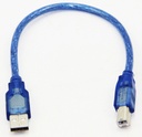 USB 2.0 A Male to B Male Cable - 30cm