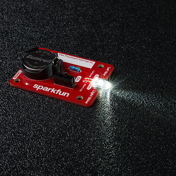 SparkFun Basic Flashlight Soldering Kit (KIT-14877), photo 6