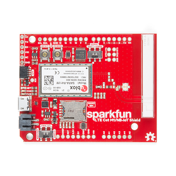 SparkFun LTE CAT M1/NB-IoT Shield - SARA-R4