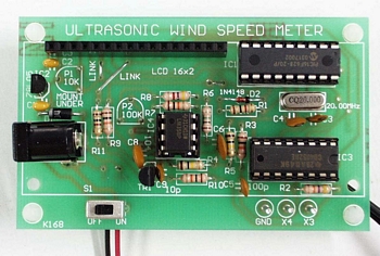 Wind Speed Meter Kit (Assembled)