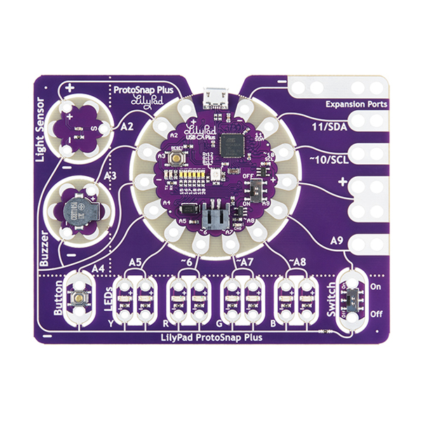 SparkFun LilyPad ProtoSnap Plus (DEV-14346), photo 3