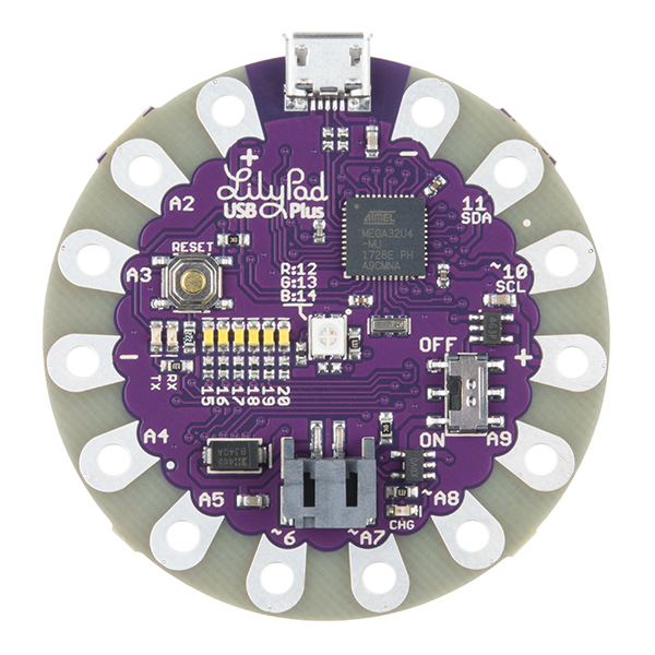 SparkFun LilyPad USB Plus 32U4 (DEV-14631), photo 3