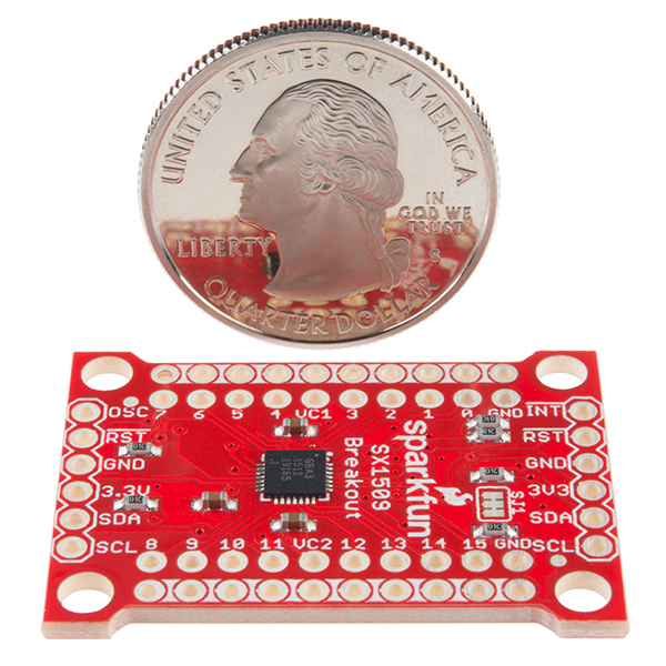 SparkFun SX1509 16-Output I/O Expander (BOB-13601), photo 5