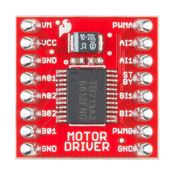 SparkFun Dual TB6612FNG Motor Driver Headers (ROB-14450), photo 2
