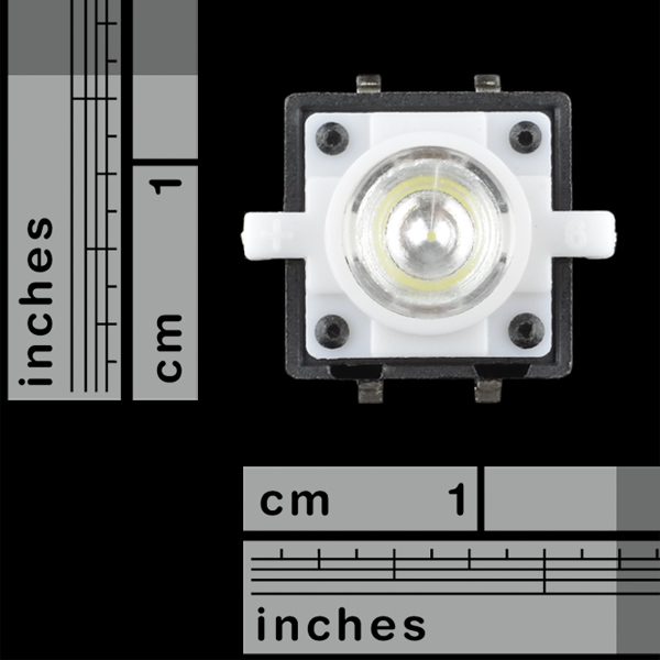 LED Tactile Button- White