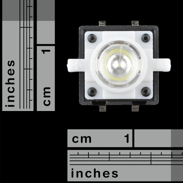 SparkFun LED Tactile Button White 12mm (COM-10439), photo 2