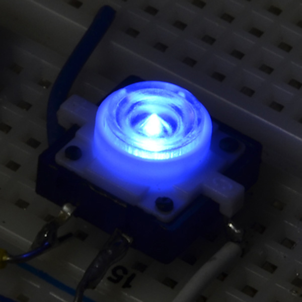 LED Tactile Button - Blue