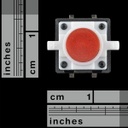 SparkFun LED Tactile Button Red 12mm (COM-10442), photo 2