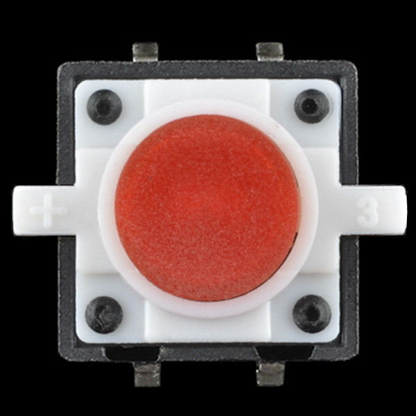 LED Tactile Button - Red