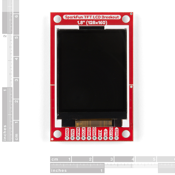 SparkFun TFT LCD Breakout 1.8in 128x160 (LCD-15143), photo 2