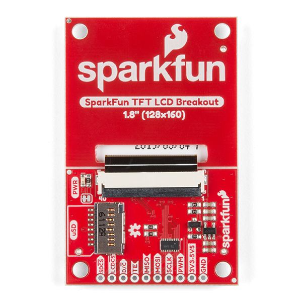 SparkFun TFT LCD Breakout 1.8in 128x160 (LCD-15143), photo 4