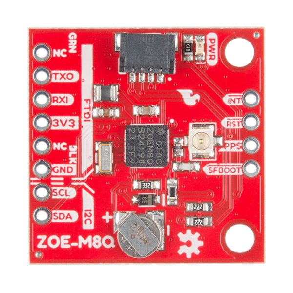 SparkFun GPS Breakout - ZOE-M8Q (Qwiic)