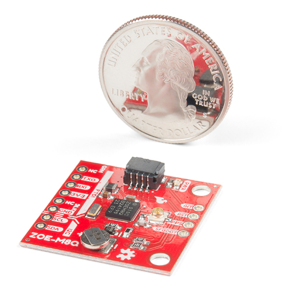 SparkFun GPS Breakout - ZOE-M8Q (Qwiic)