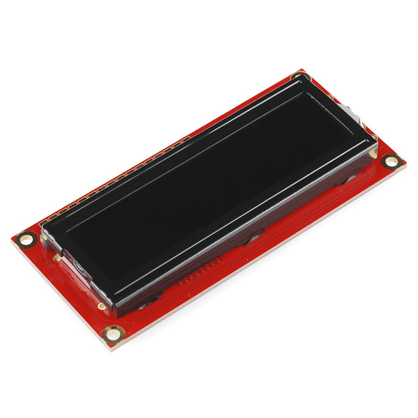 SparkFun Basic 16x2 Character LCD White on Black (LCD-00709), photo 2