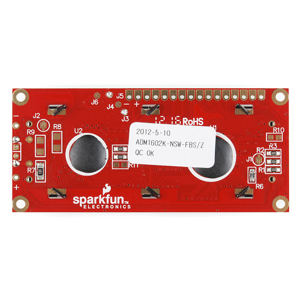 SparkFun Basic 16x2 Character LCD White on Black (LCD-00709), photo 5