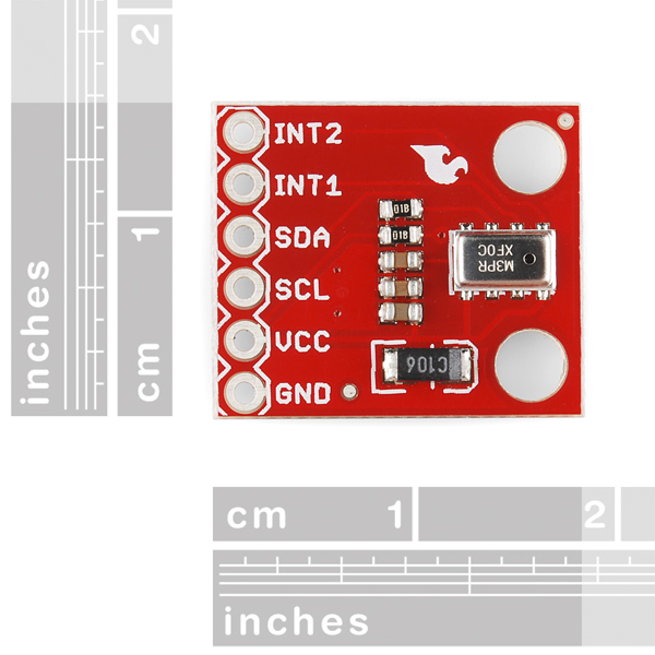 SparkFun MPL3115A2 Altitude/Pressure Breakout (SEN-11084), photo 2